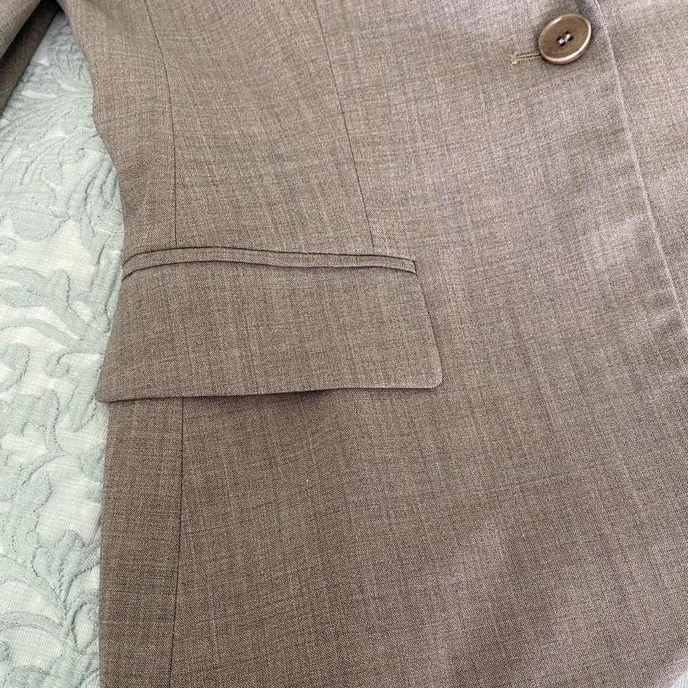 Theory Gray Wool Blend Lynnia Blazer - Picture 5 of 11